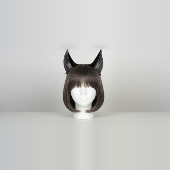 Clip On Wolf Ears Faux Fur Hair Clips for Cosplay, Realistic Wolf Ear Costume Accessory, Therian Kemonomimi, Anime Con, Halloween - Image 1